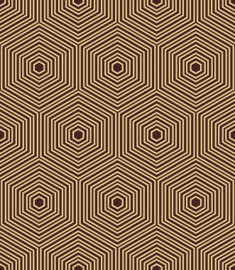 Altıgen yanarak bahislerin doğru ile Dikişsiz soyut desen