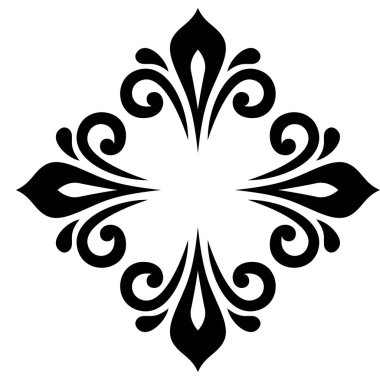 Barogue tarzında zarif süsleme