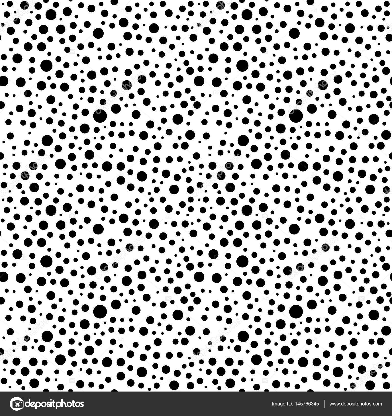 Seamless Vector Background With Random Shapes ⬇ Vector Image by © turr1