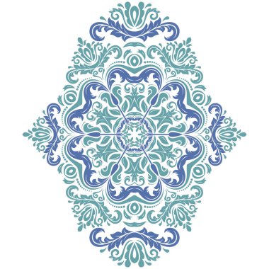 Doğulu Soyut Vektör Deseni