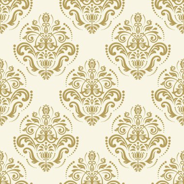 damasko sorunsuz vektör arka plan