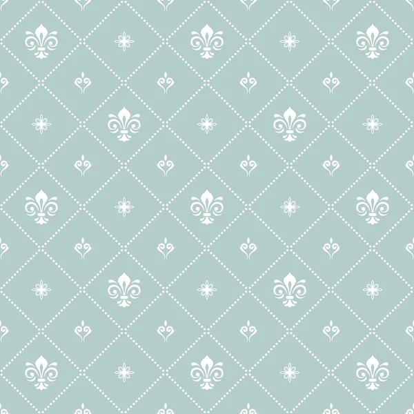 Royal Lily ile sorunsuz vektör desen