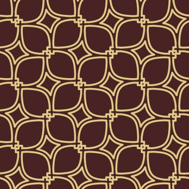 Arap Biçiminde Kusursuz Vektör Deseni