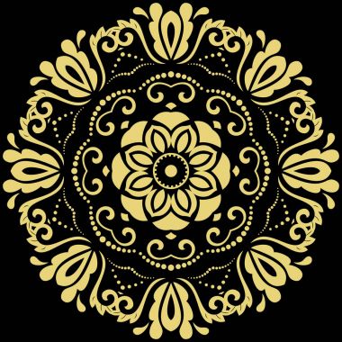 oryantal soyut desen