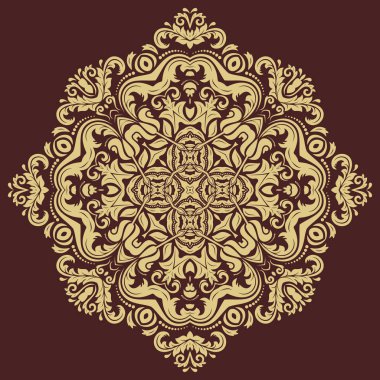 oryantal soyut desen