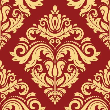 Dikişsiz damask arka plan