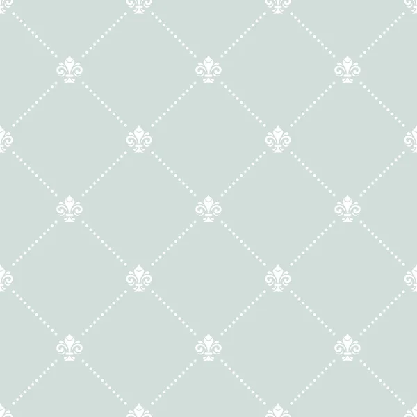 Seamless Pattern With Royal Lily — Stock Photo, Image