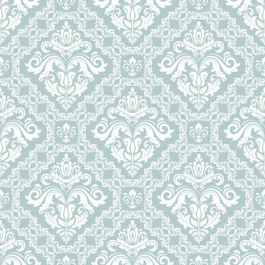 damasko sorunsuz vektör arka plan