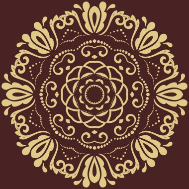 oryantal soyut desen