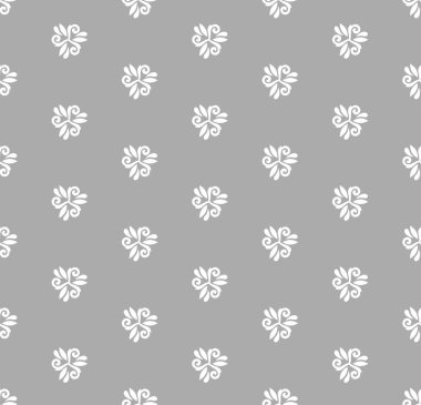 Çiçeksiz Kusursuz Vektör Deseni