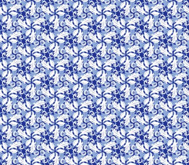 Çiçeksiz Kusursuz Vektör Deseni