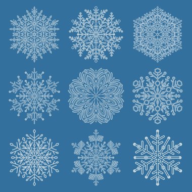 Vektör Kar Taneleri Kümesi