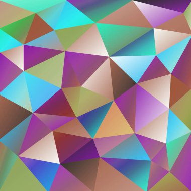 Geometrik Vektör Soyut Deseni