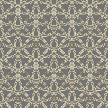 Arap Biçiminde Kusursuz Vektör Deseni