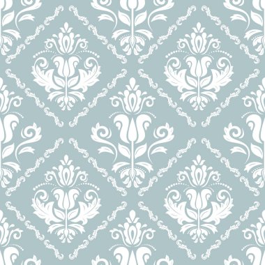 damasko sorunsuz vektör arka plan
