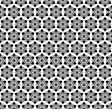 Çiçeksiz Kusursuz Vektör Deseni