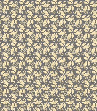 Çiçeksiz Kusursuz Vektör Deseni