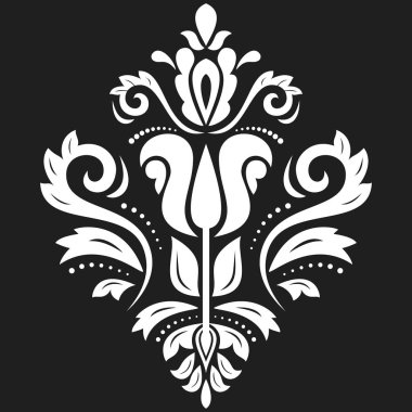 Klasik Biçimli Zarif Vektör Süslemesi