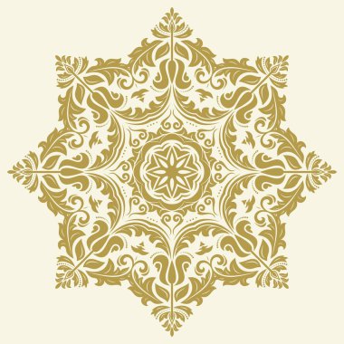 Klasik Biçimli Zarif Vektör Süslemesi