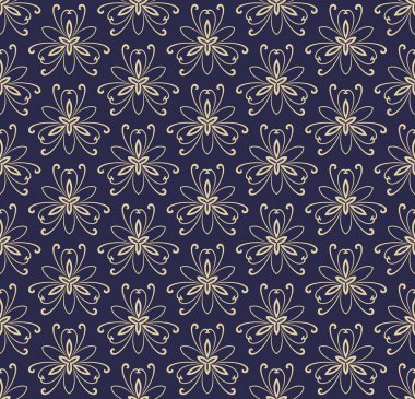 Çiçeksiz Kusursuz Vektör Deseni