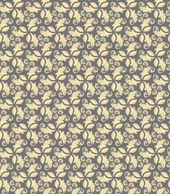 Çiçeksiz Kusursuz Vektör Deseni