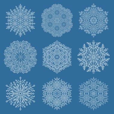 Vektör Kar Taneleri Kümesi