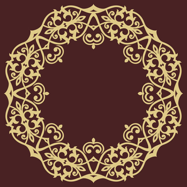 Oriental Abstract Vector Pattern