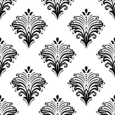 Çiçeksiz Kusursuz Vektör Deseni