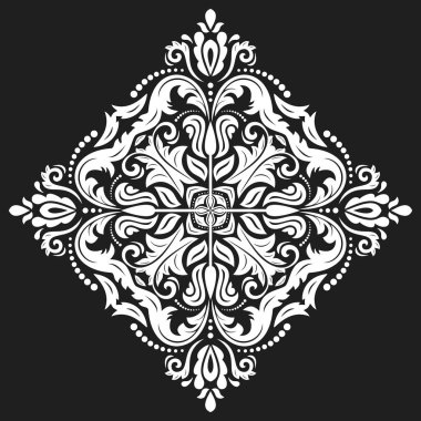 Klasik Biçimli Zarif Vektör Süslemesi
