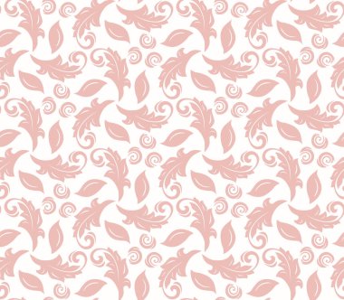 Çiçeksiz Kusursuz Vektör Deseni