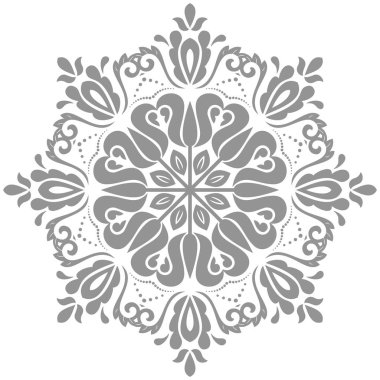 Doğulu Soyut Vektör Deseni