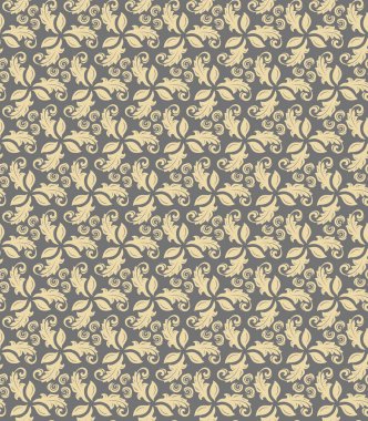 Çiçeksiz Kusursuz Vektör Deseni