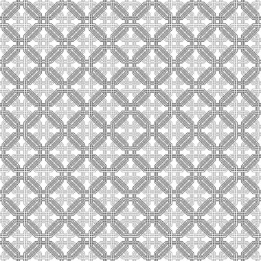 Sekizgenli Kusursuz Soyut Vektör Deseni