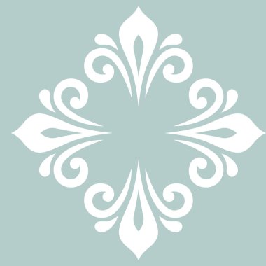 Doğulu Soyut Vektör Deseni