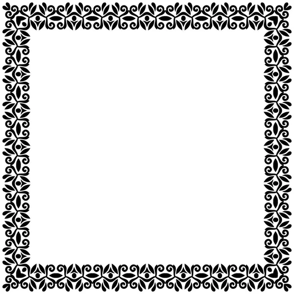 Çiçek Vektörü İnce Çerçeve