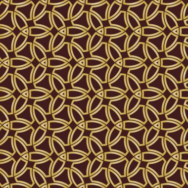 Arap Biçiminde Kusursuz Vektör Deseni