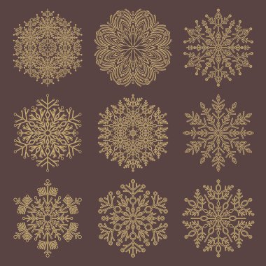 Vektör Kar Taneleri Kümesi