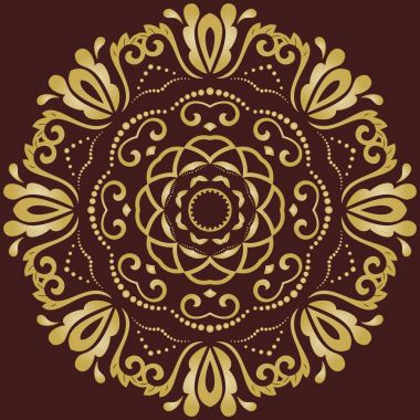 Klasik Biçimli Zarif Vektör Süslemesi