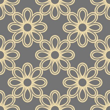 Çiçeksiz Kusursuz Vektör Deseni