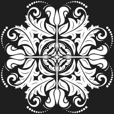 Doğulu Soyut Vektör Deseni