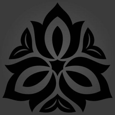 Klasik Biçimli Zarif Vektör Süslemesi