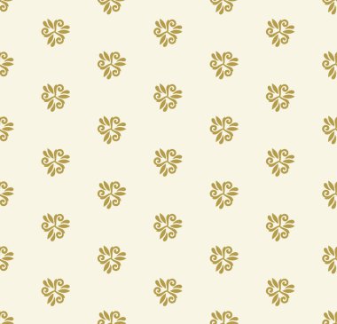 Çiçeksiz Kusursuz Vektör Deseni
