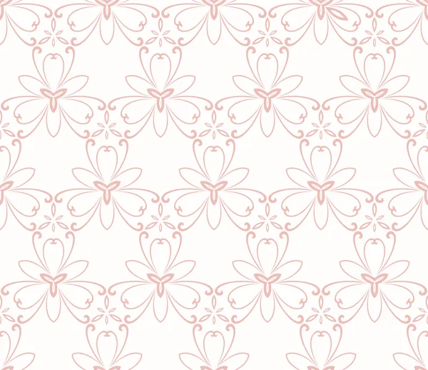 Vectorielle continue Fine floral Pattern — Image vectorielle