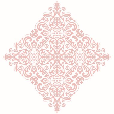 Klasik Biçimli Zarif Vektör Süslemesi