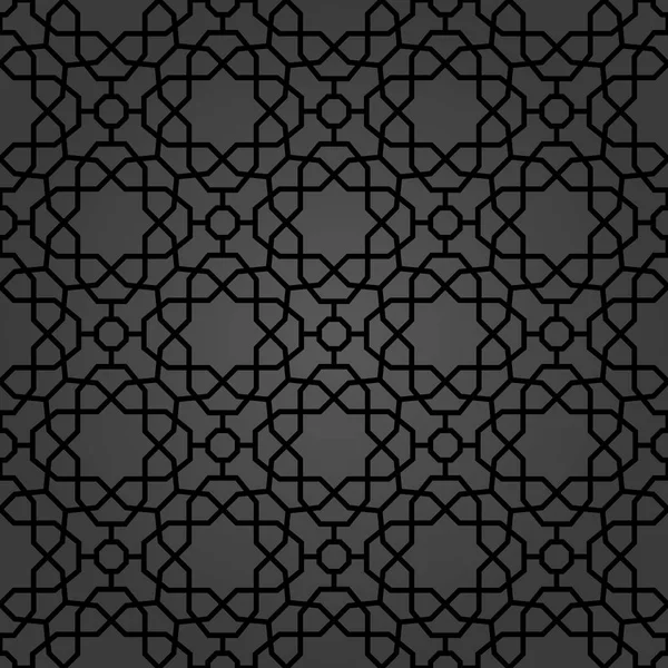 Bezproblémový vektorový vzor v arabském stylu — Stockový vektor