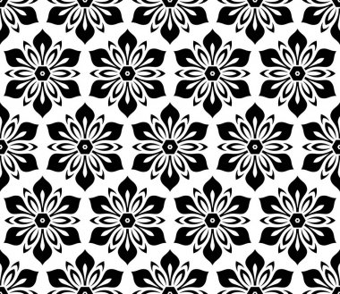Çiçeksiz Kusursuz Vektör Deseni
