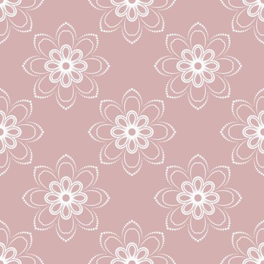 Çiçeksiz Kusursuz Vektör Deseni