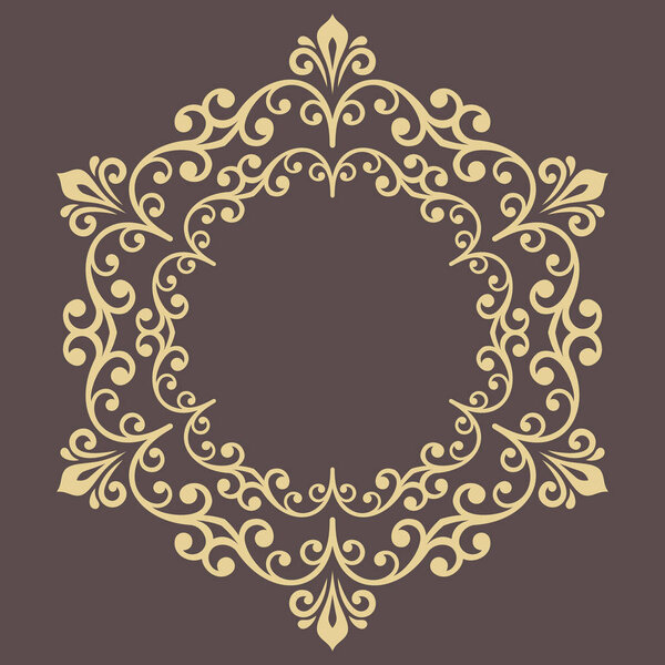 Oriental Abstract Vector Pattern