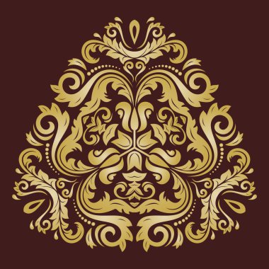 Klasik Biçimli Zarif Vektör Süslemesi