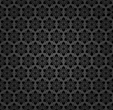 Çiçeksiz Kusursuz Vektör Deseni